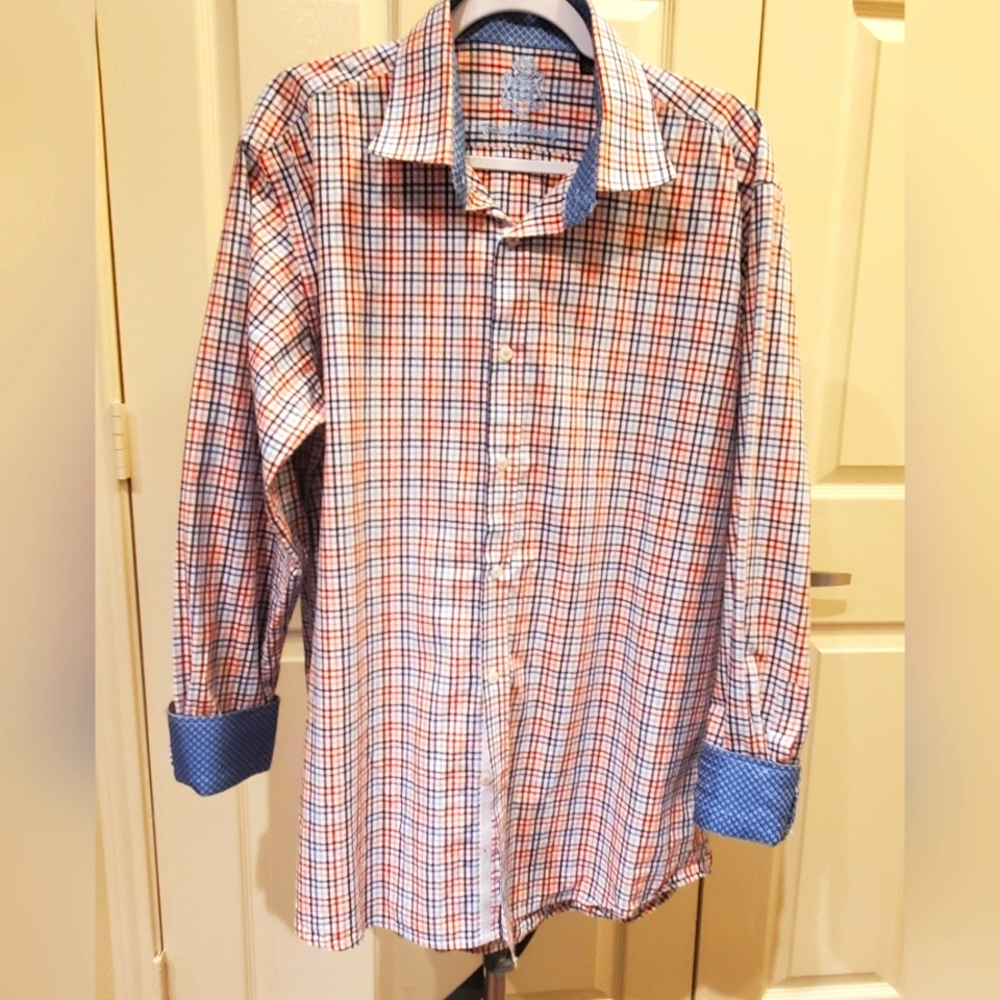 English Laundry. Men's Long Sleeve Shirt 100% Cotton Long Sleeves / Logo